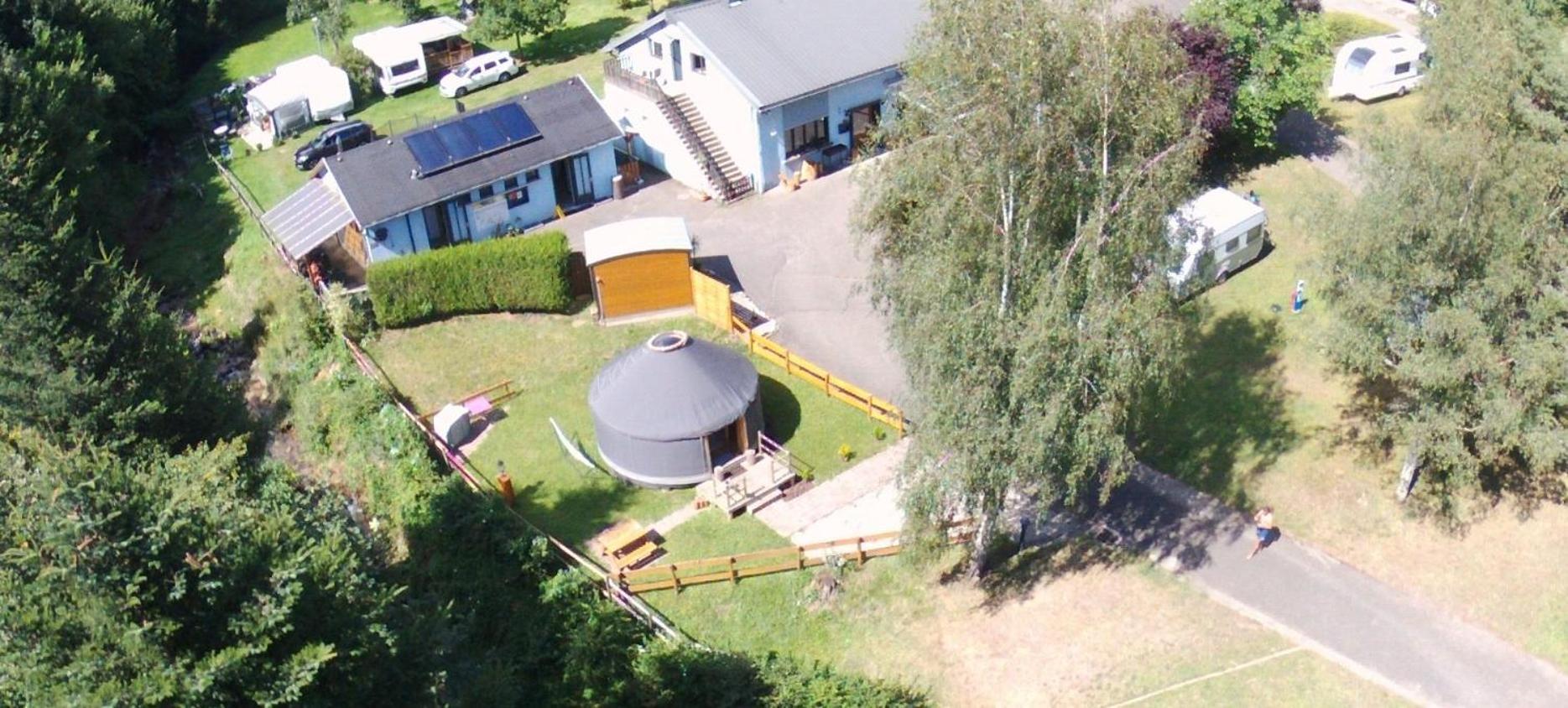 Luxury tent Yourte Des Verts Bois Freland